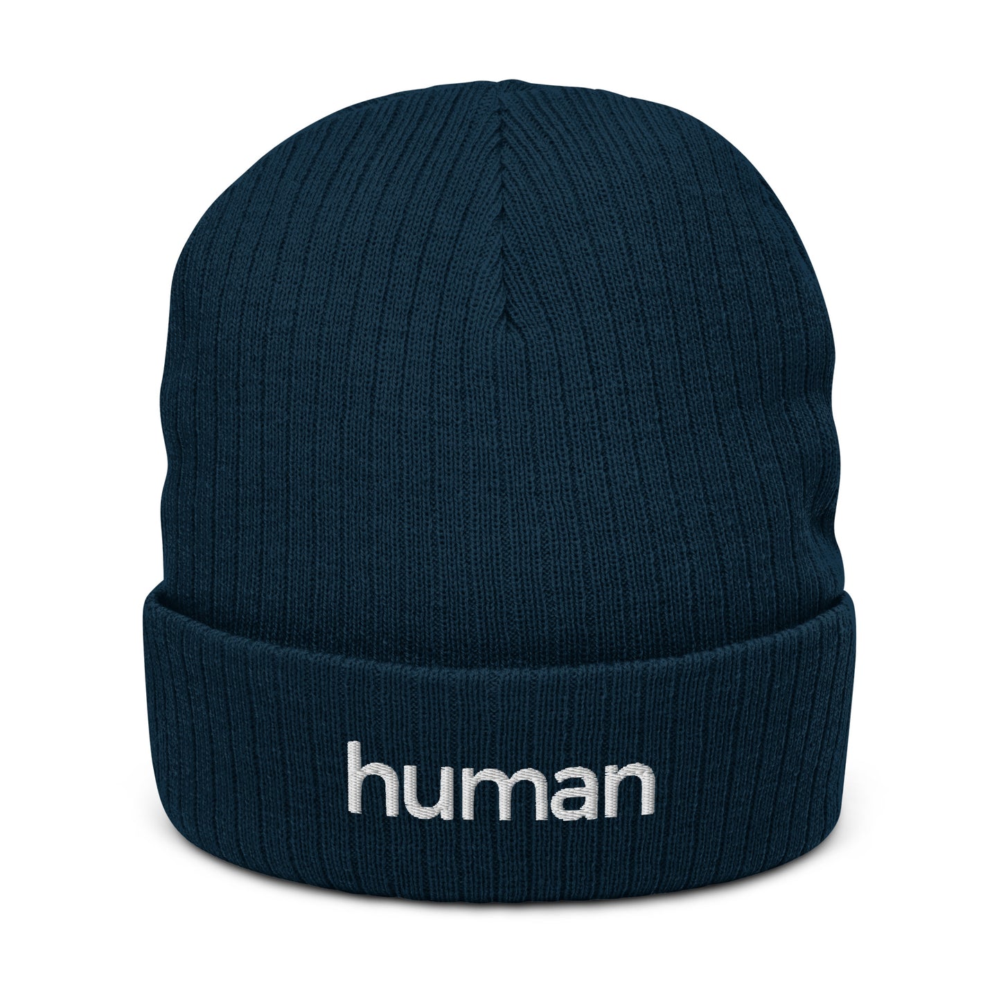 Human - Ribbed Knit Beanie
